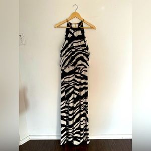 J.B.S. Zebra Print Pant Jumpsuit